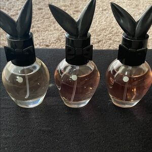 Playboy Black Bunny Ear Perfume Trio
